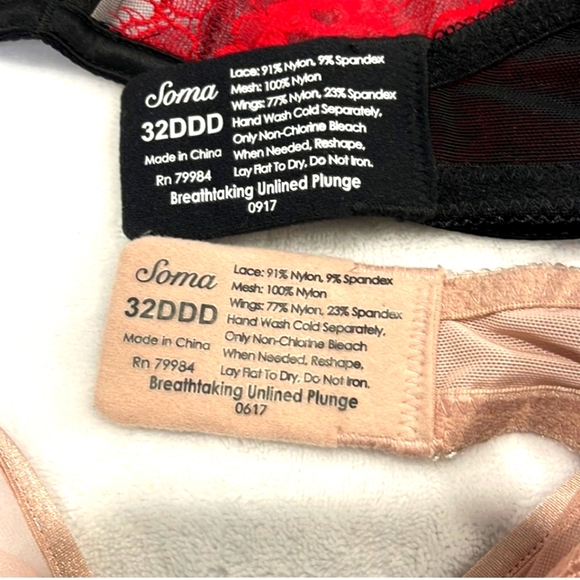 Soma breath taking unlined plunge bras - Picture 4 of 4